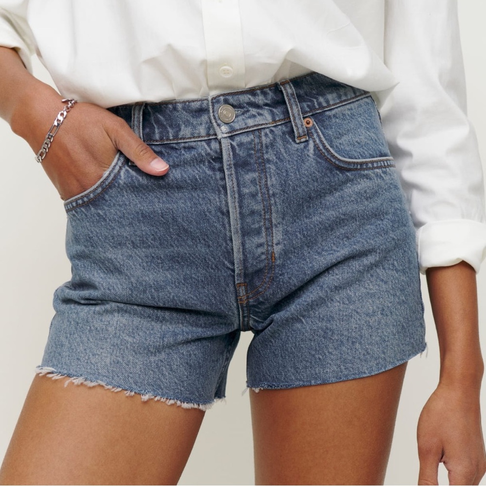 Reformation Charlie High Rise Jean Short NWT Size 28